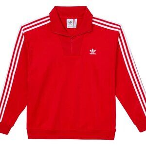 NWT adidas Men's Adicolor Funnel Neck Track Top Better Scarlet Jacket Size S